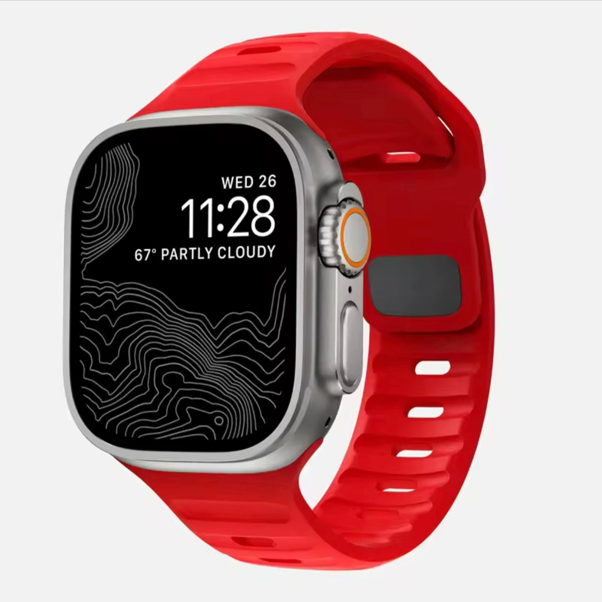 Sport Band for Apple Watch – Soft Silicone | Fits Ultra & Series 5-9