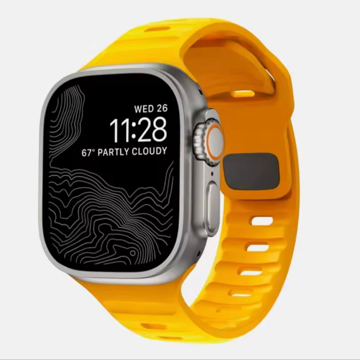 Sport Band for Apple Watch – Soft Silicone | Fits Ultra & Series 5-9