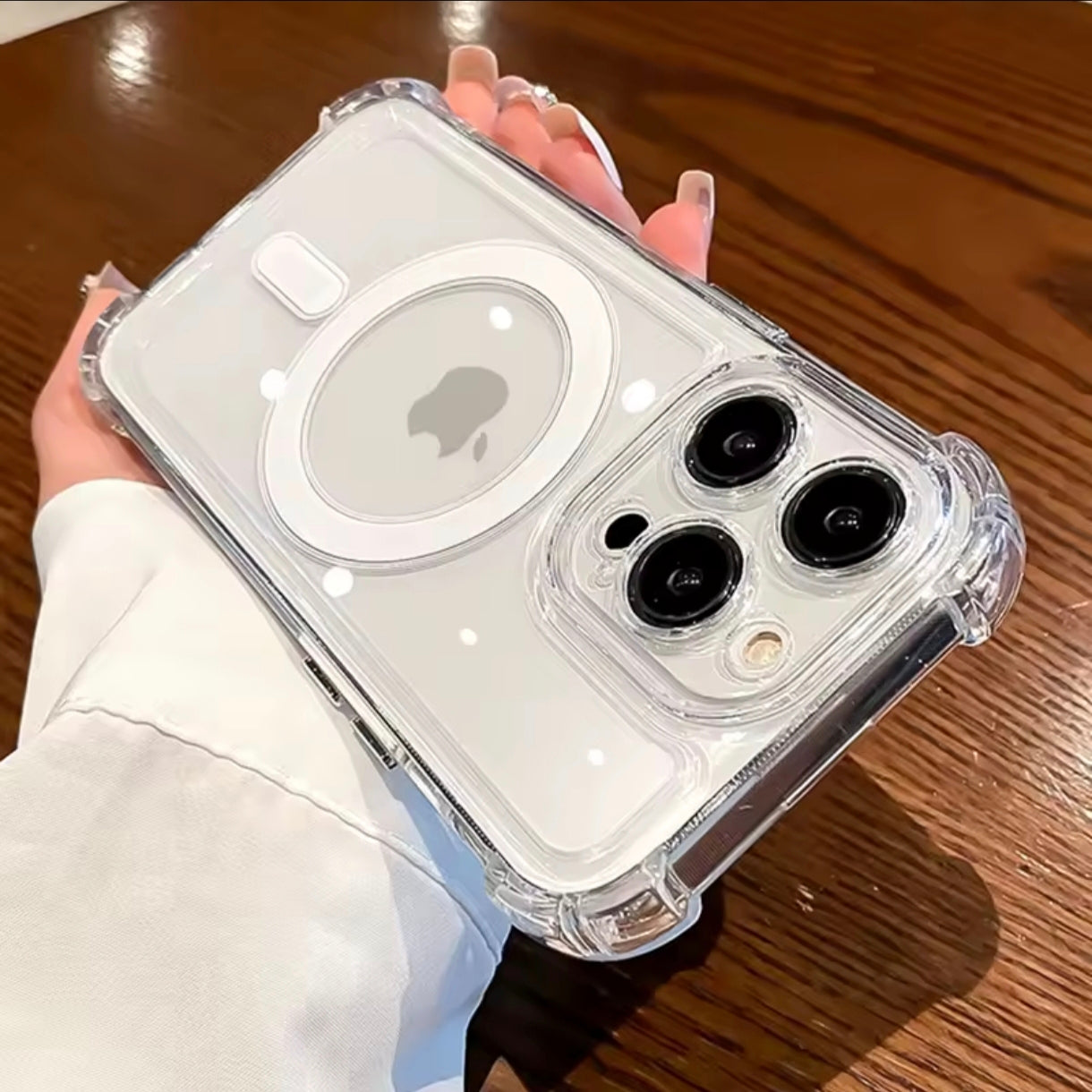 iPhone 14 Pro Max Clear Protective Case – MagSafe Compatible