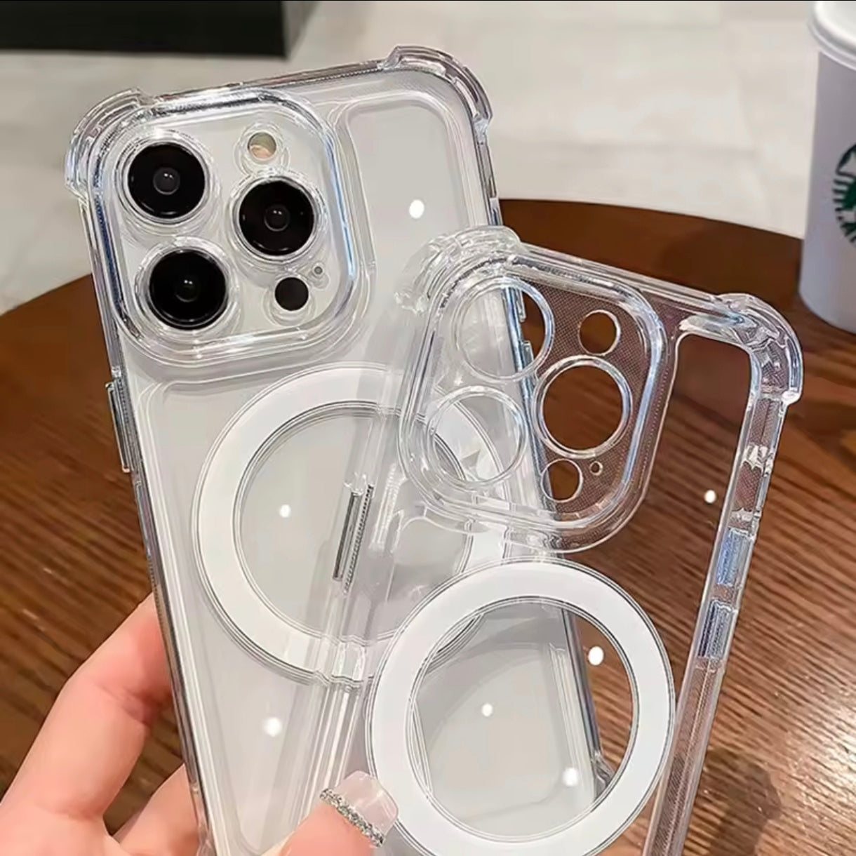 iPhone 14 Pro Max Clear Protective Case – MagSafe Compatible