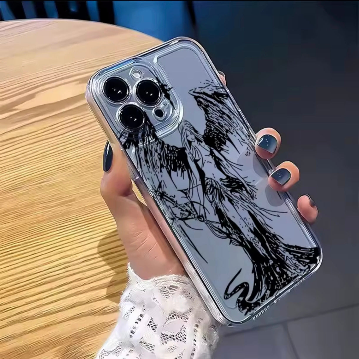 iPhone 12 Pro Max Angel Printed Case