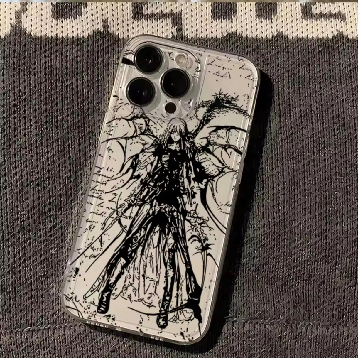 iPhone 12 Pro Max Angel Printed Case