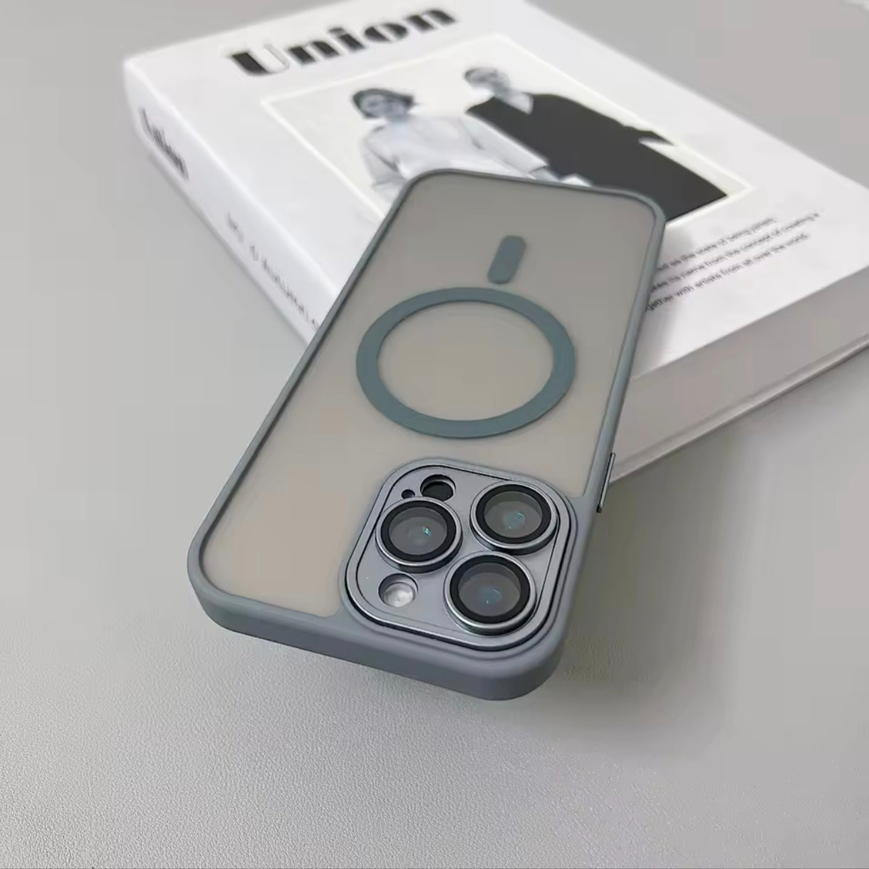iPhone 14 Pro Max Matte Translucent Case – MagSafe Compatible