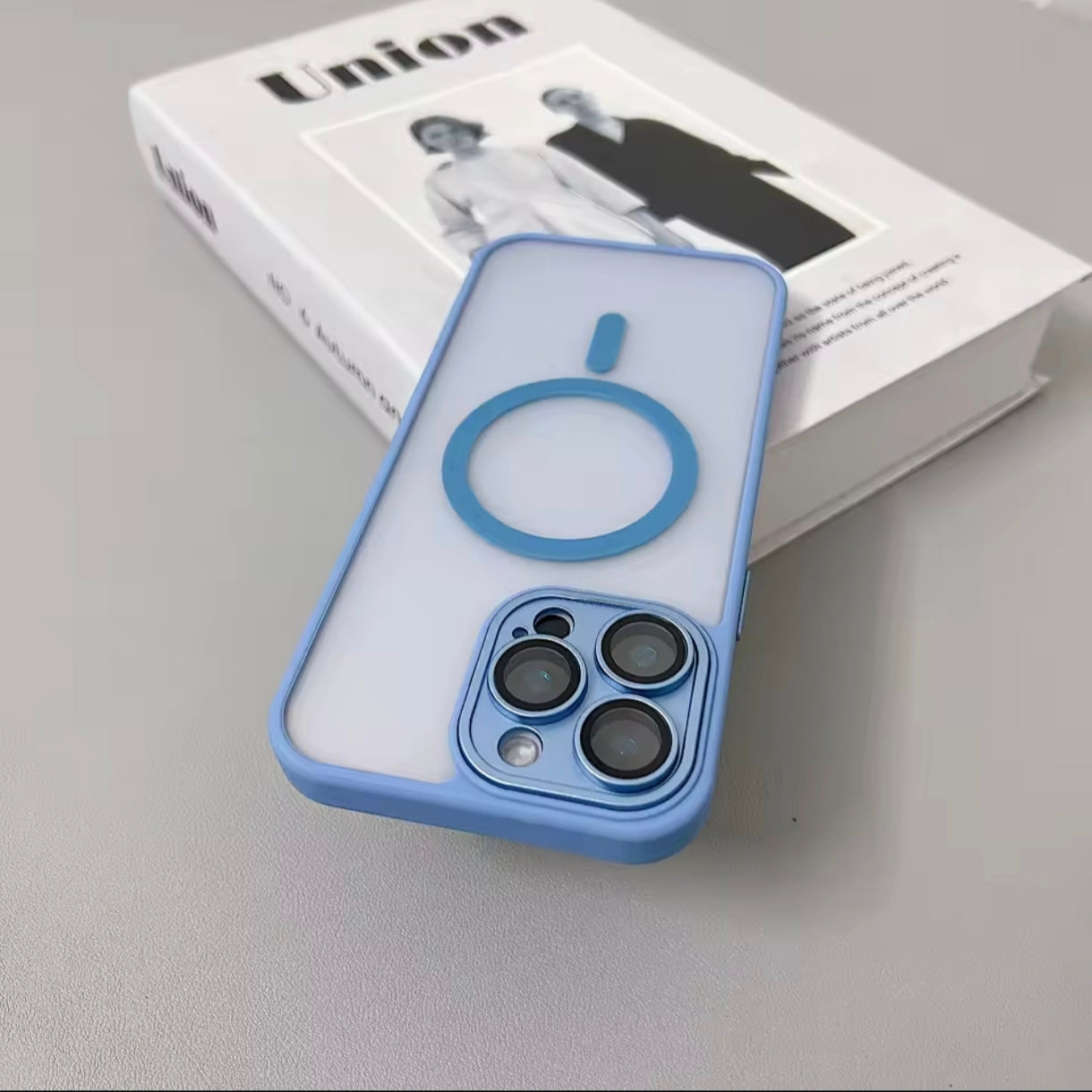 iPhone 14 Pro Max Matte Translucent Case – MagSafe Compatible