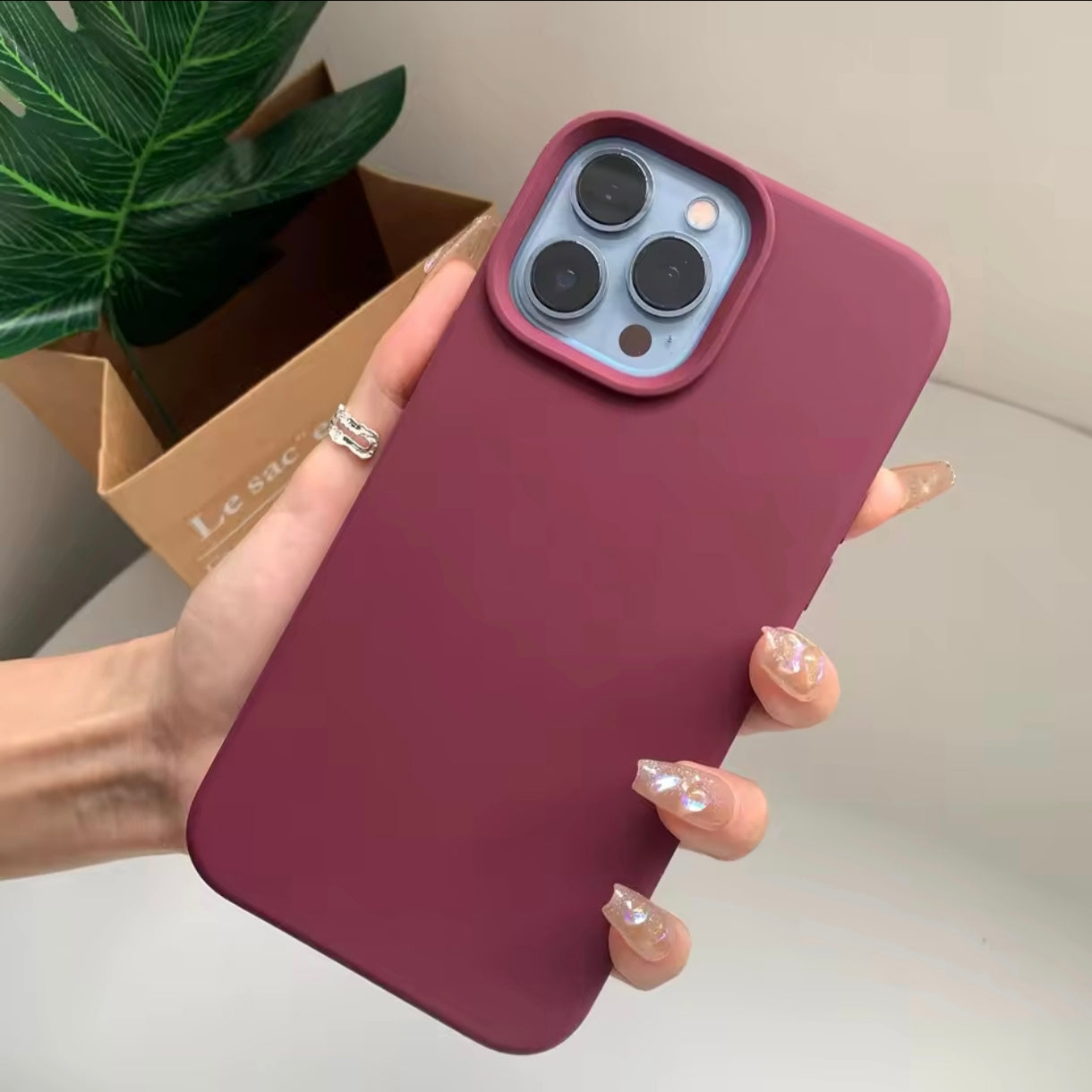 iPhone 12 Pro Max Liquid Silicone Case