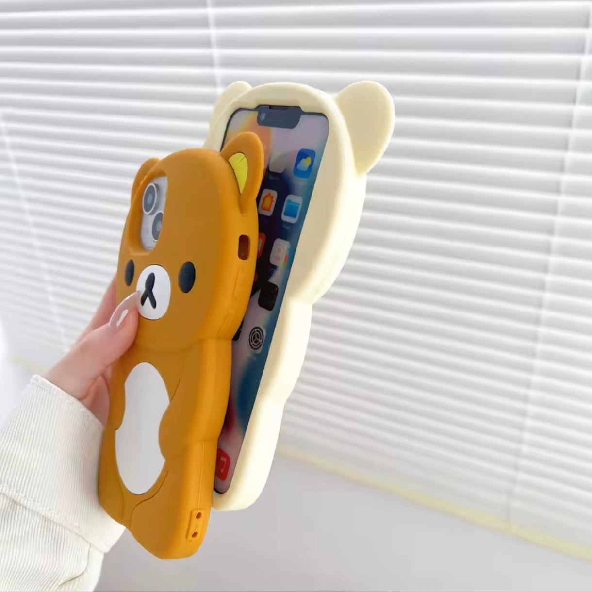 iPhone 12 Pro Max Bear Silicone Soft Case