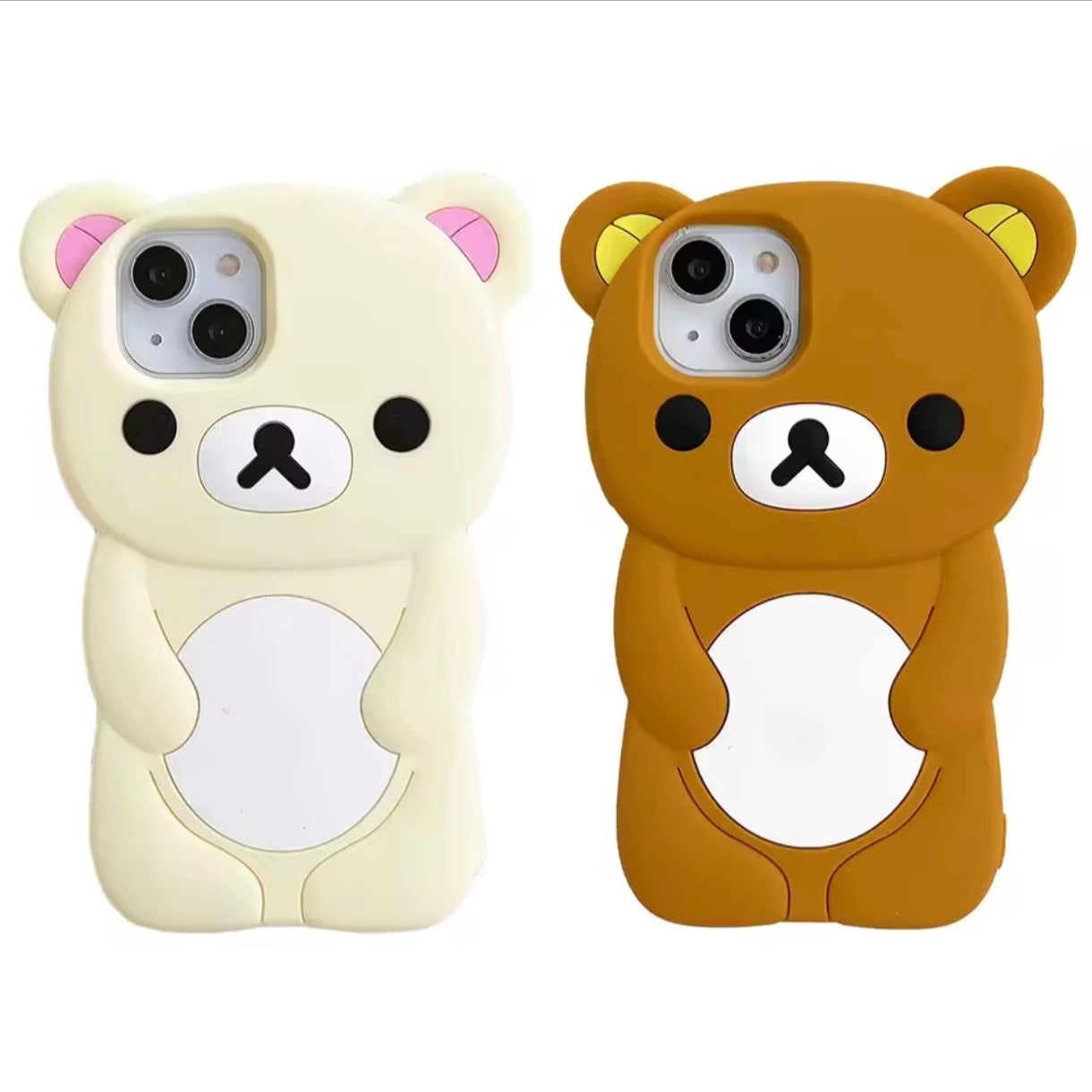 iPhone 12 Pro Max Bear Silicone Soft Case