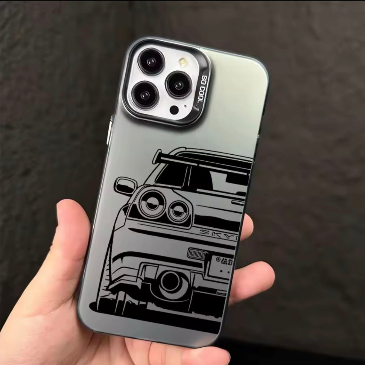 iPhone 12 Pro Max Car Print Case