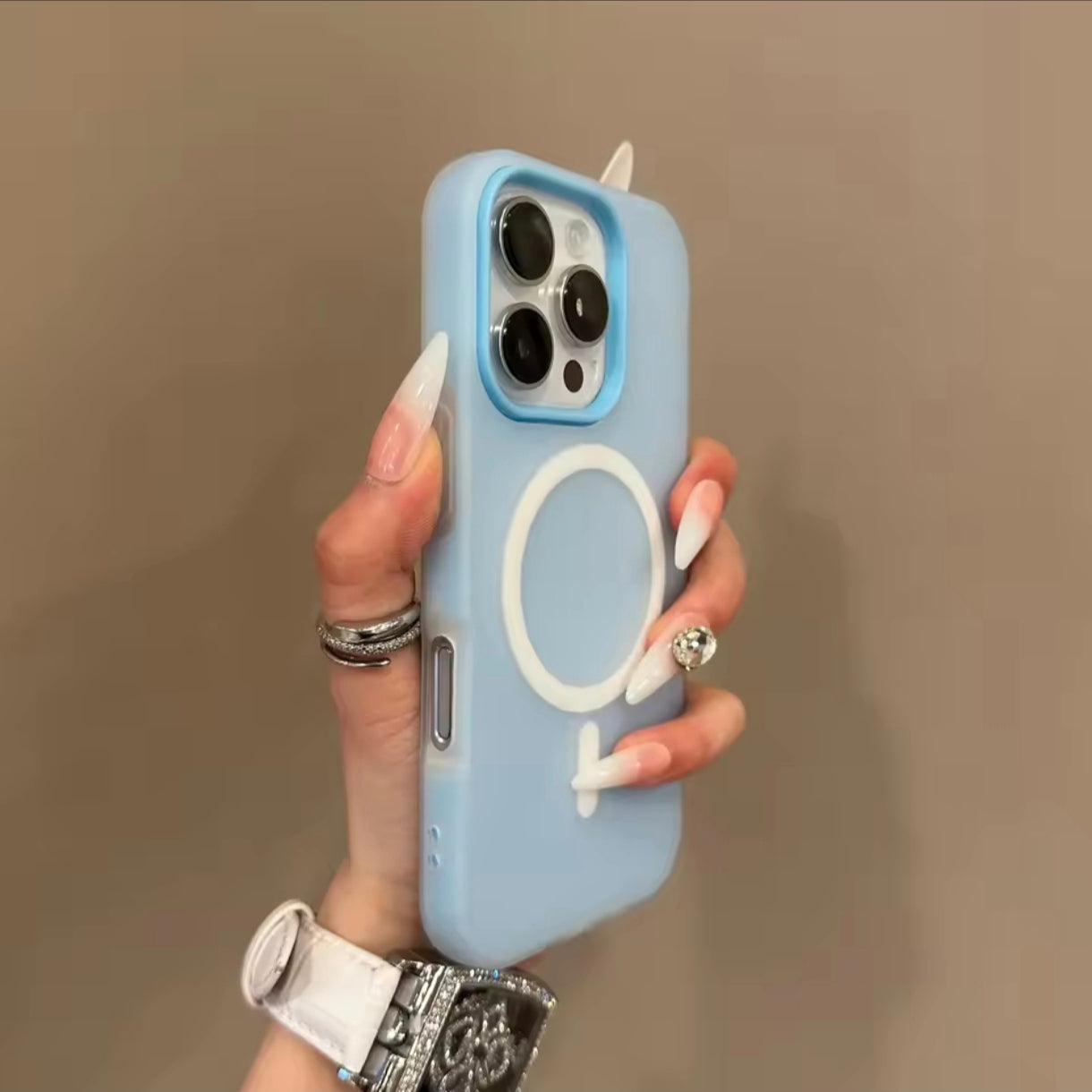iPhone 14 Pro Max Matte Candy Color Case – MagSafe Compatible