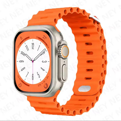 Silicone Band for Apple Watch – Fits Ultra 2 & Series 3-9 (38-49mm)