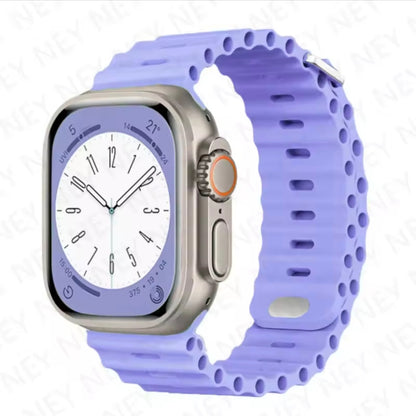 Silicone Band for Apple Watch – Fits Ultra 2 & Series 3-9 (38-49mm)
