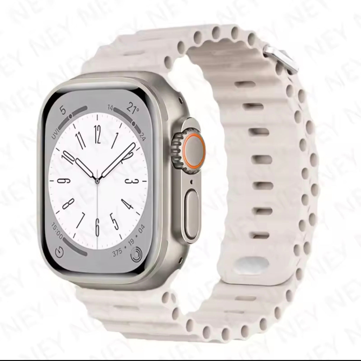 Silicone Band for Apple Watch – Fits Ultra 2 & Series 3-9 (38-49mm)