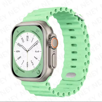 Silicone Band for Apple Watch – Fits Ultra 2 & Series 3-9 (38-49mm)
