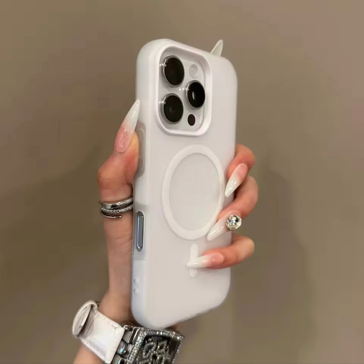 iPhone 14 Pro Max Matte Candy Color Case – MagSafe Compatible