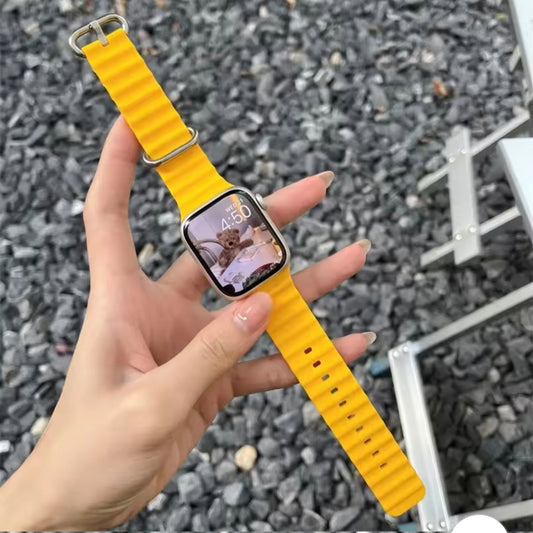 Silicone Band for Apple Watch – Fits Ultra 2 & Series 3-9 (38-49mm)