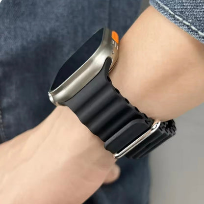 Silicone Band for Apple Watch – Fits Ultra 2 & Series 3-9 (38-49mm)