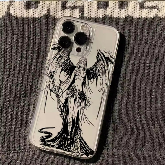 iPhone 12 Pro Max Angel Printed Case