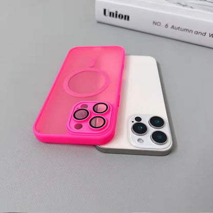 iPhone 14 Pro Max Matte Translucent Case – MagSafe Compatible