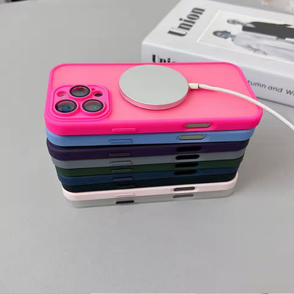 iPhone 14 Pro Max Matte Translucent Case – MagSafe Compatible