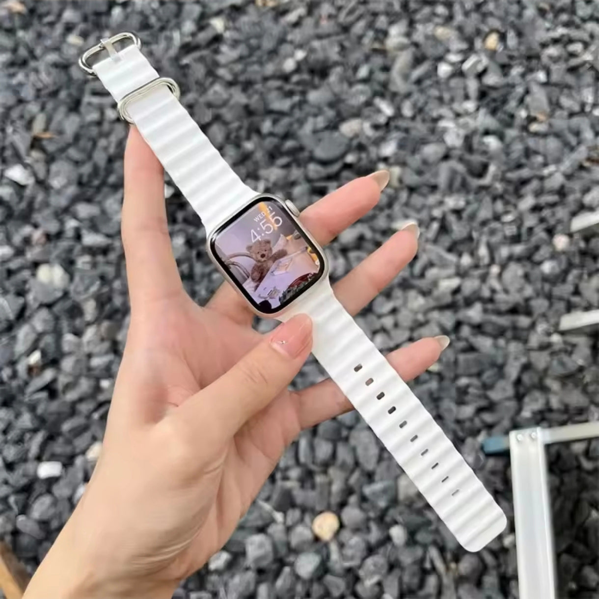 Silicone Band for Apple Watch – Fits Ultra 2 & Series 3-9 (38-49mm)