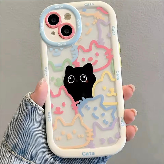 iPhone 12 Pro Max Cat Printed Case