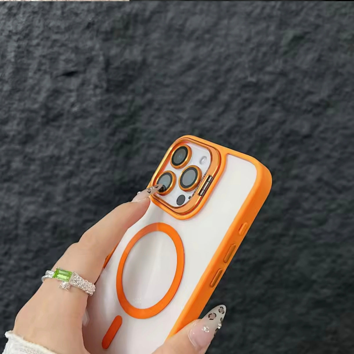 iPhone 14 Pro Max Clear MagSafe Case – Lens Protection