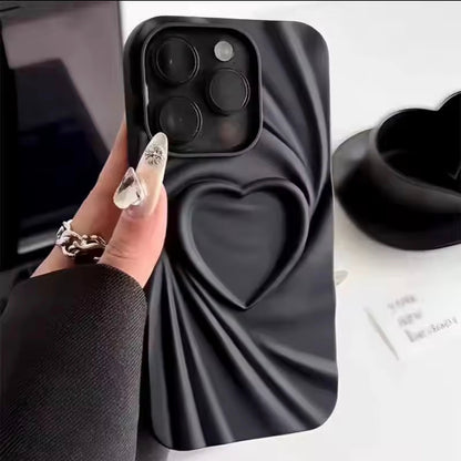 iPhone 12 Pro Max 3D Heart Design Case