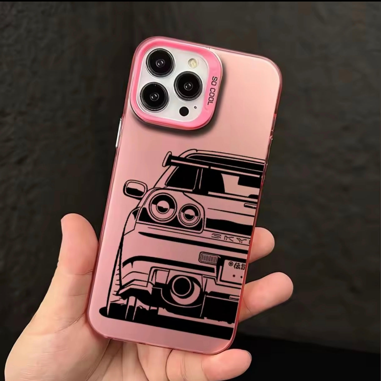 iPhone 12 Pro Max Car Print Case