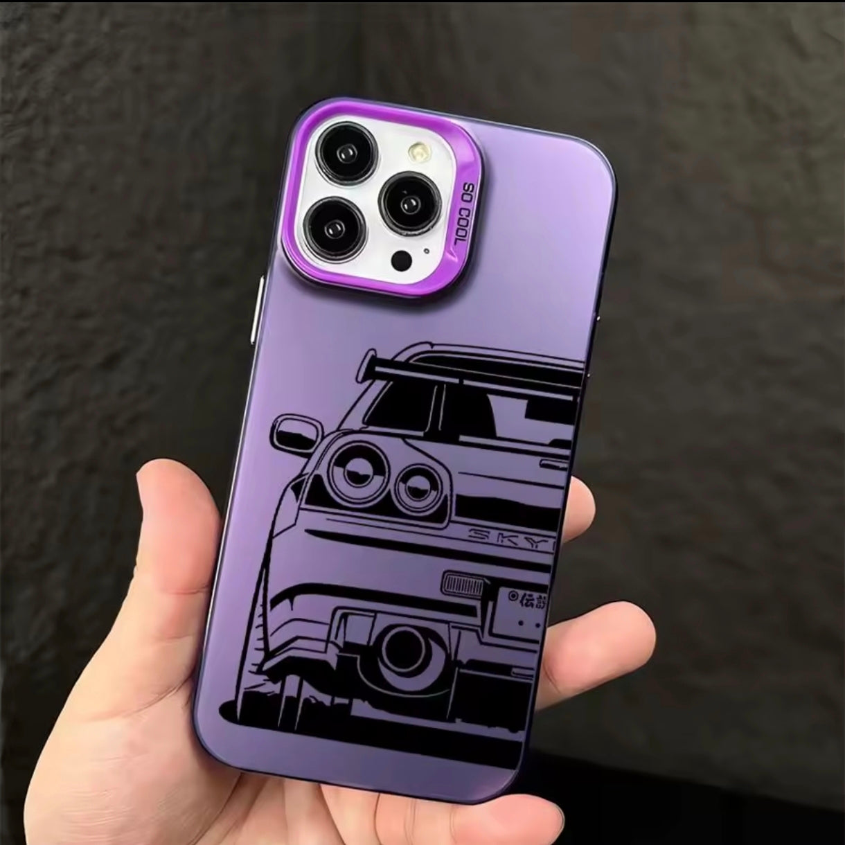 iPhone 12 Pro Max Car Print Case