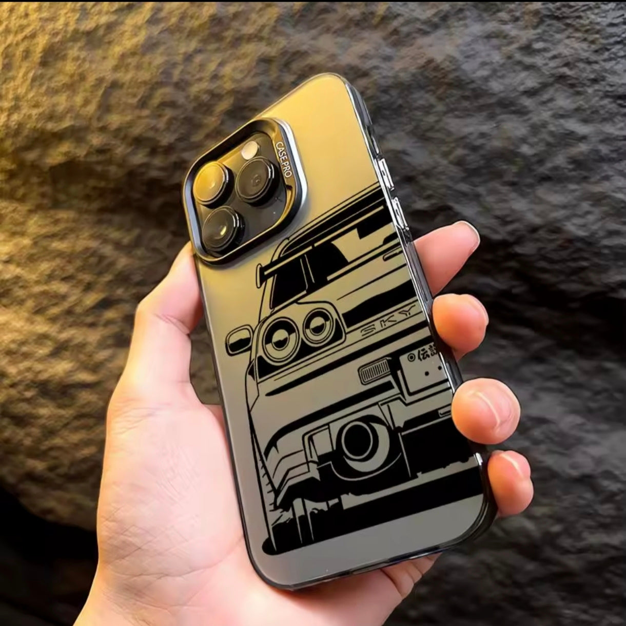 iPhone 12 Pro Max Car Print Case